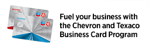 Chevron and Texaco Business Card Program