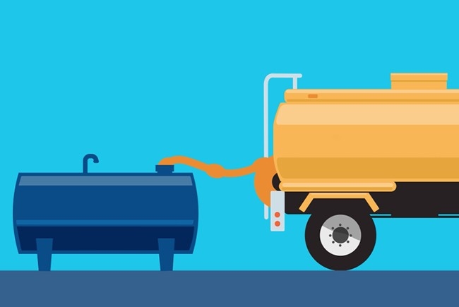 New Oil Oil truck and tank