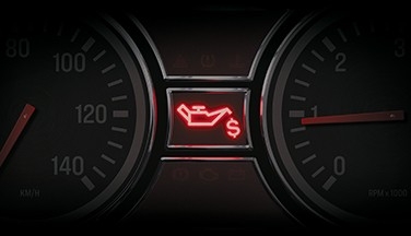 For tire, brake and muffler professionals Oil light on dashboard