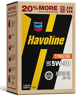 Havoline® Synthetic   Blend Motor Oil 