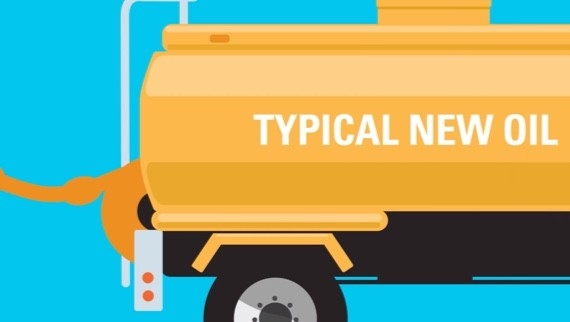 New oil may not be clean enough Oil truck
