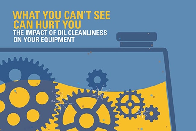 the impact of oil cleanliness on your equipment What you can see