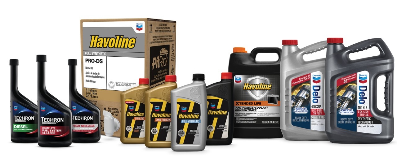 Chevron Products for Your Oil Change Business Chevron Lubricants (US)