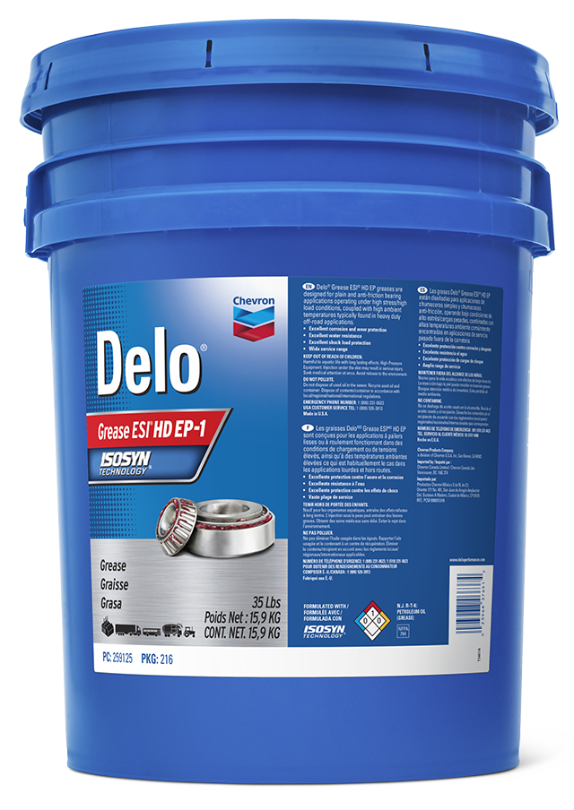 Construction Chevron Lubricants