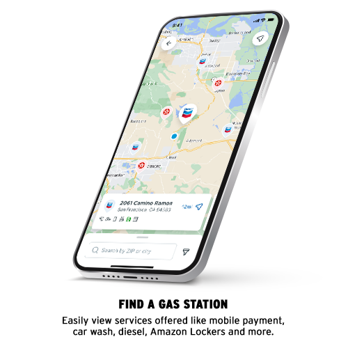 Find stations with the mobile app