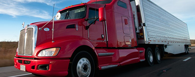 Eaton’s Viscosity Grade Change Semi-truck on roadway