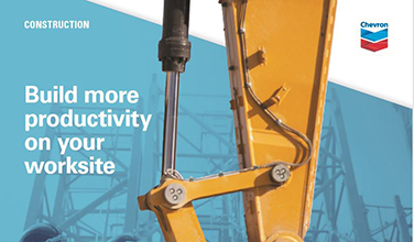 Lubricants for the Construction Industry Build Greater Reliability Protect your Productivity Construction brochure pdf