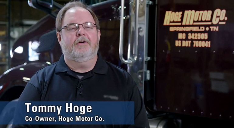 Chevron and Delo products perform flawlessly Hoge Motor Company