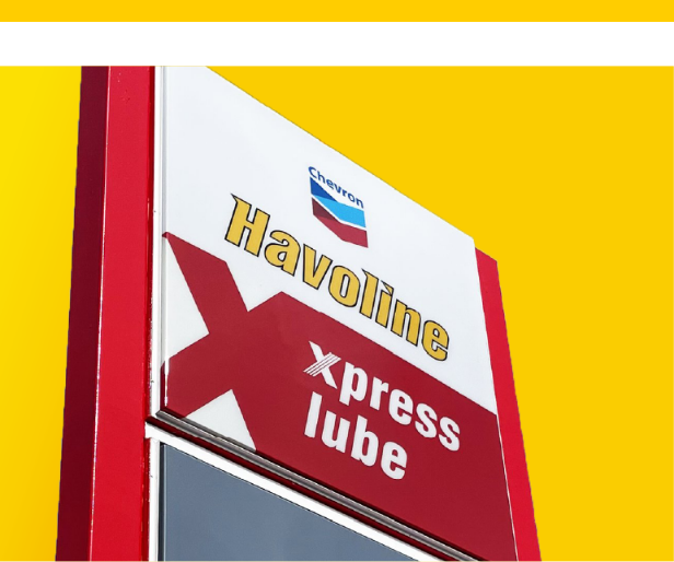 xpress lube sign