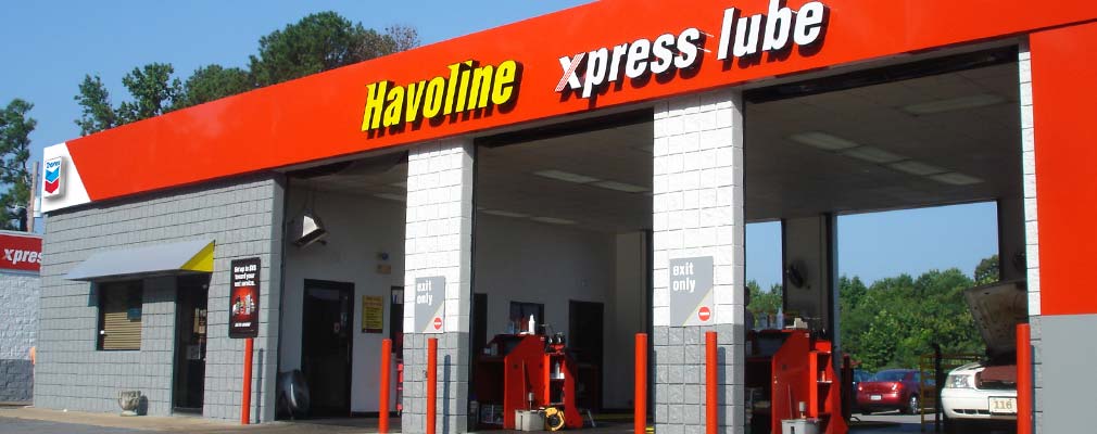 Havoline Xpress Lube facility