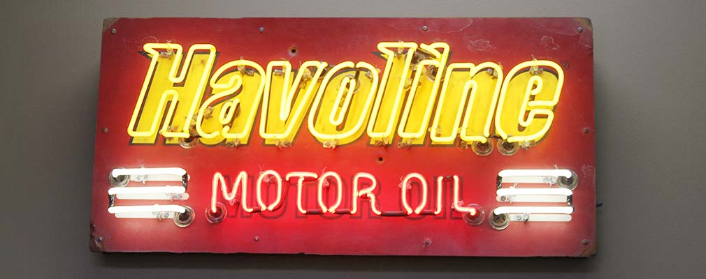 Havoline sign