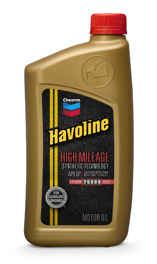 Havoline High Mileage Synthetic Technology Motor Oil Chevron Lubricants Us