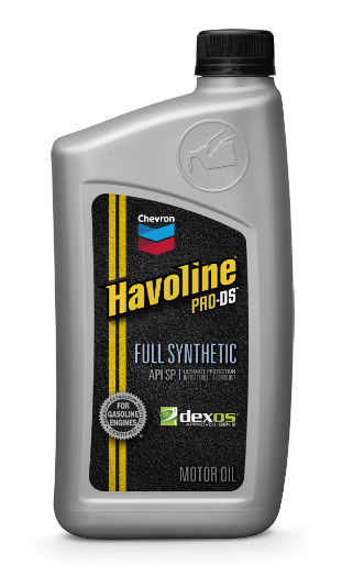Havoline Pro Ds Full Synthetic Motor Oil Chevron Lubricants Us