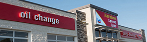 Xpress lube building