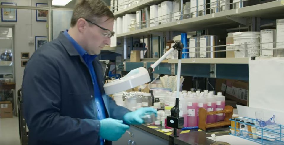 Man working in Lab