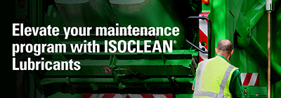Elevate your maintenance program with ISOCLEAN lubricants Waste worker