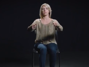 The sound of clean: Cold start Woman in chair