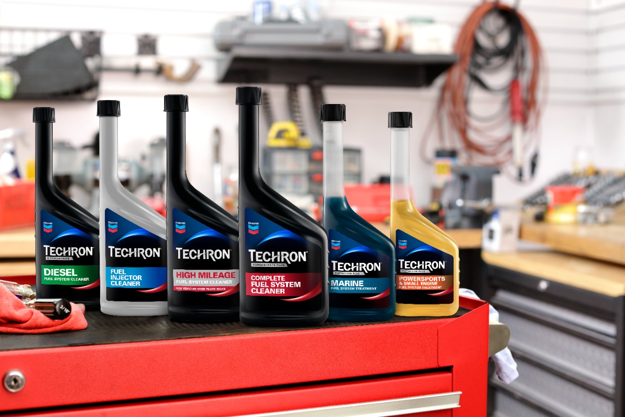 Techron family with workbench