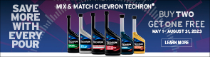 See the Techron Promotions